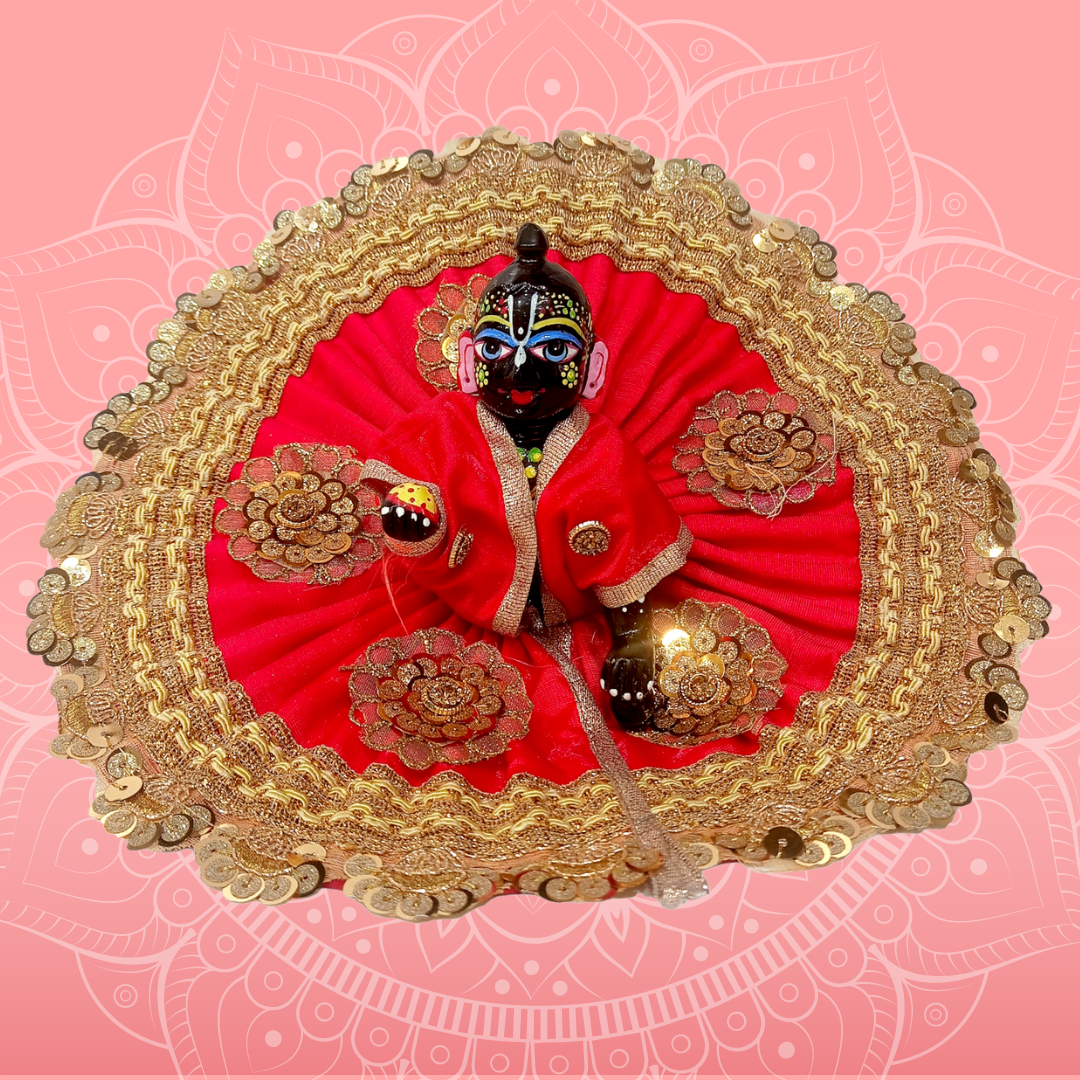 Satin Silk Laddu Gopal Fancy Dress, For Home at Rs 300/piece in Kakdwip |  ID: 2852358799833